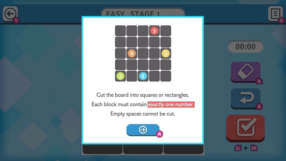 สกรีนช็อตจาก Square Brain Puzzle (รูปที่ 4)