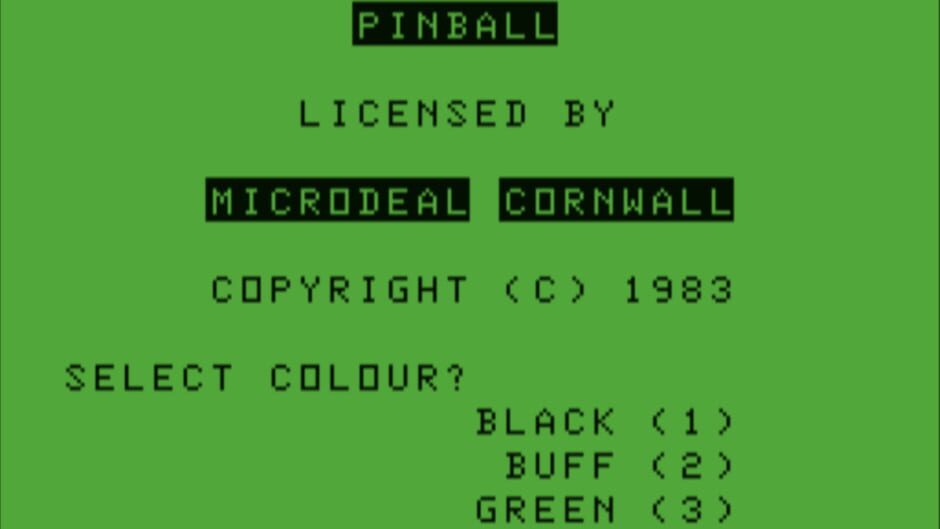 Pinball screenshot 1