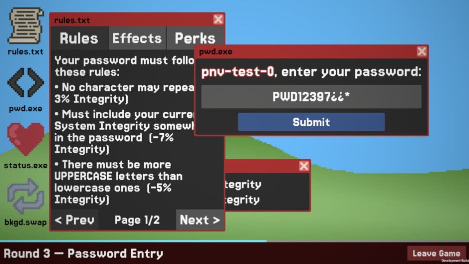 สกรีนช็อตจาก Password Not Valid (รูปที่ 4)