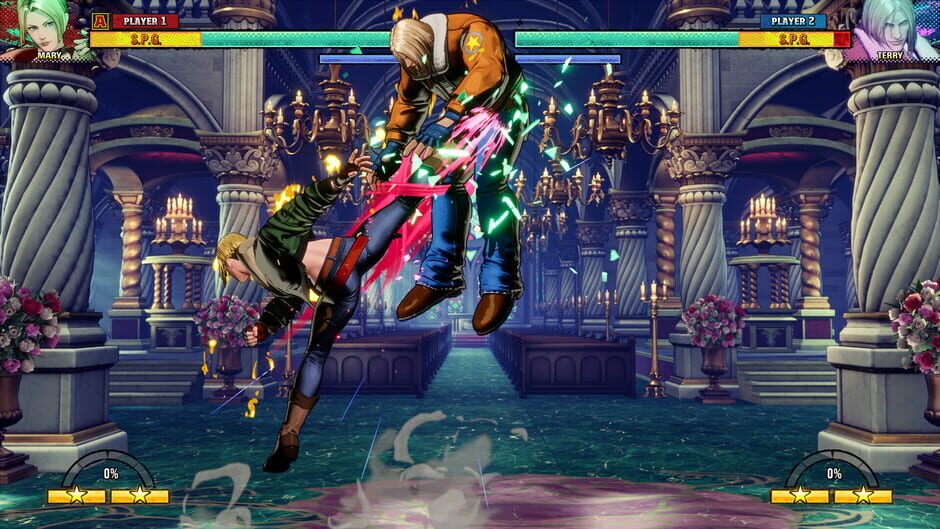 สกรีนช็อตจาก Fatal Fury: City of the Wolves - Blue Mary (รูปที่ 2)