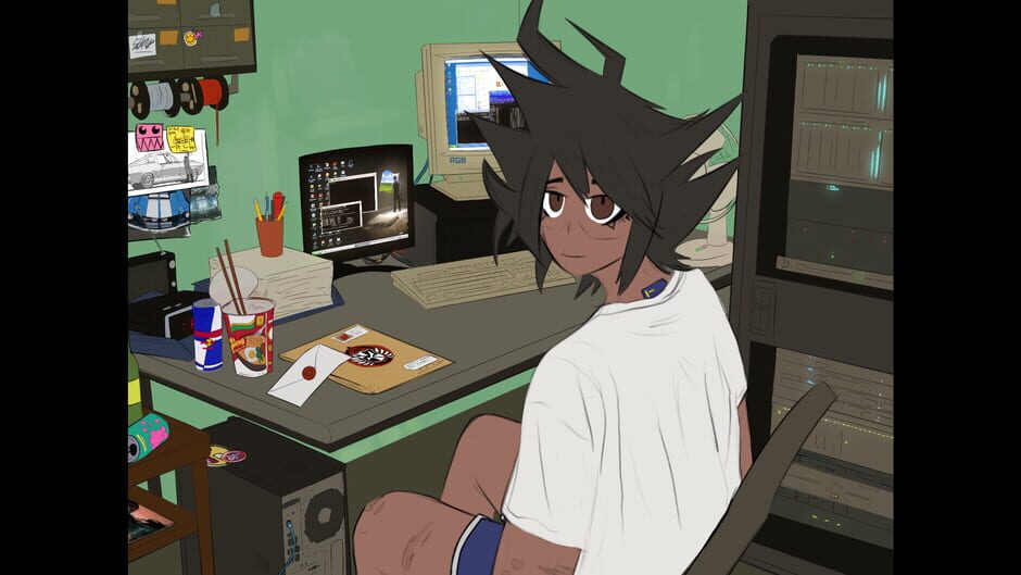 สกรีนช็อตจาก Danganronpa: Greenlit (รูปที่ 2)