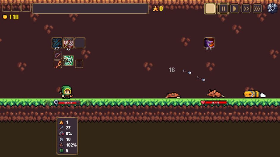 สกรีนช็อตจาก Idle Pixel Battle (รูปที่ 5)