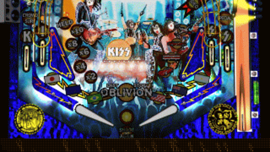 Kiss Pinball Screenshot