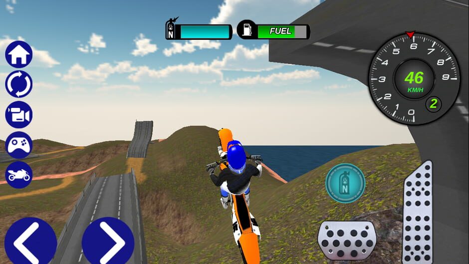 Motocross Extreme Racing 3D screenshot 2