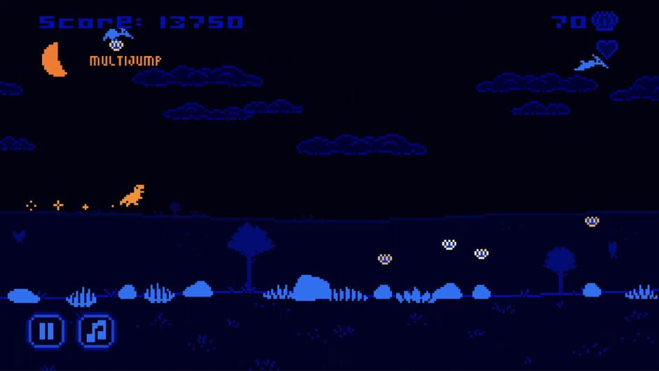 สกรีนช็อตจาก Dino Jump Deluxe (รูปที่ 3)