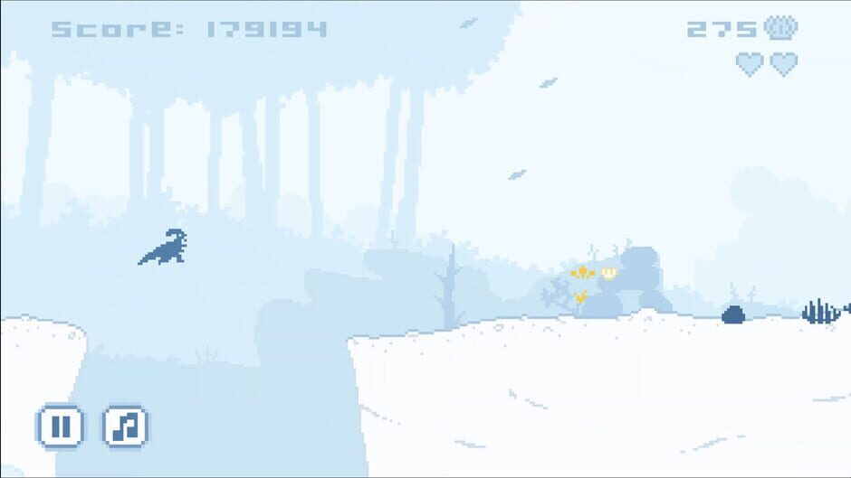 สกรีนช็อตจาก Dino Jump Deluxe (รูปที่ 2)
