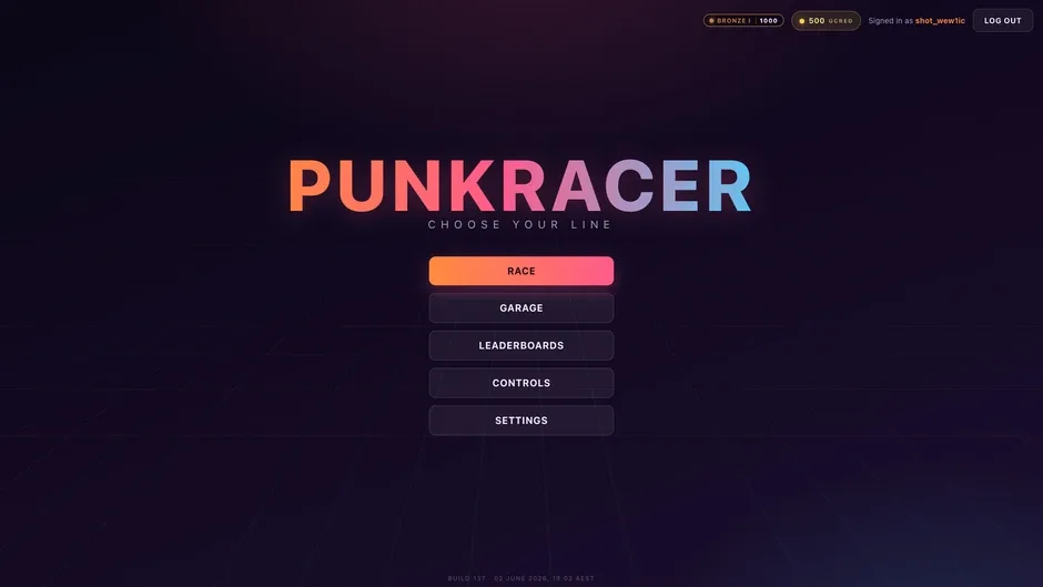 Кадър от Punk Racer