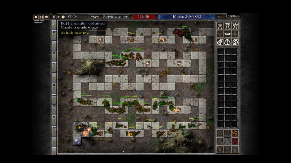 สกรีนช็อตจาก Gemcraft: Legacy Collection (รูปที่ 3)