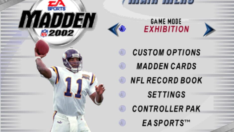 Madden 2002 screenshot