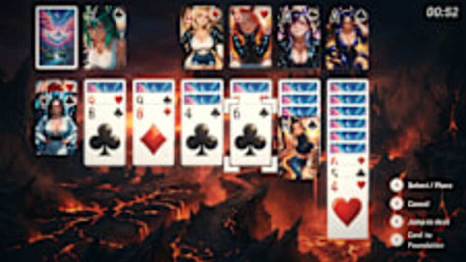 สกรีนช็อตจาก Solitaire World: Anime Waifus (รูปที่ 5)