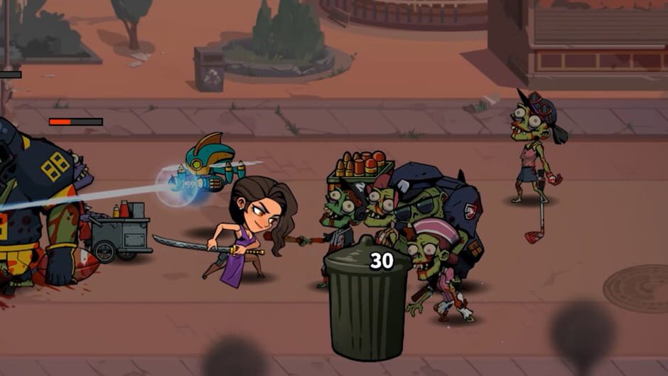 สกรีนช็อตจาก Ben's Zombie Apocalypse (รูปที่ 6)