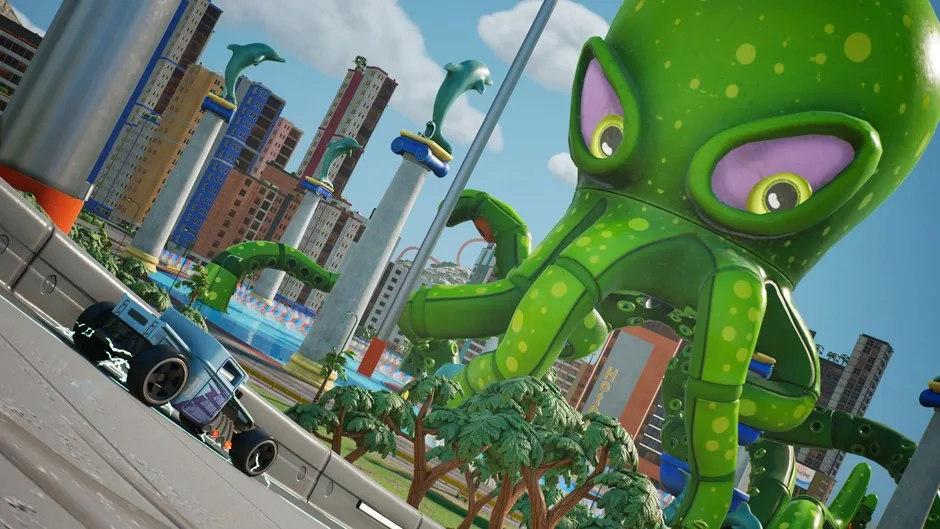 Screenshot de Hot Wheels Infinite Rush: Bone Shaker Skeletor Edition
