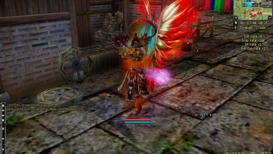 สกรีนช็อตจาก VSky-X MMORPG (รูปที่ 4)