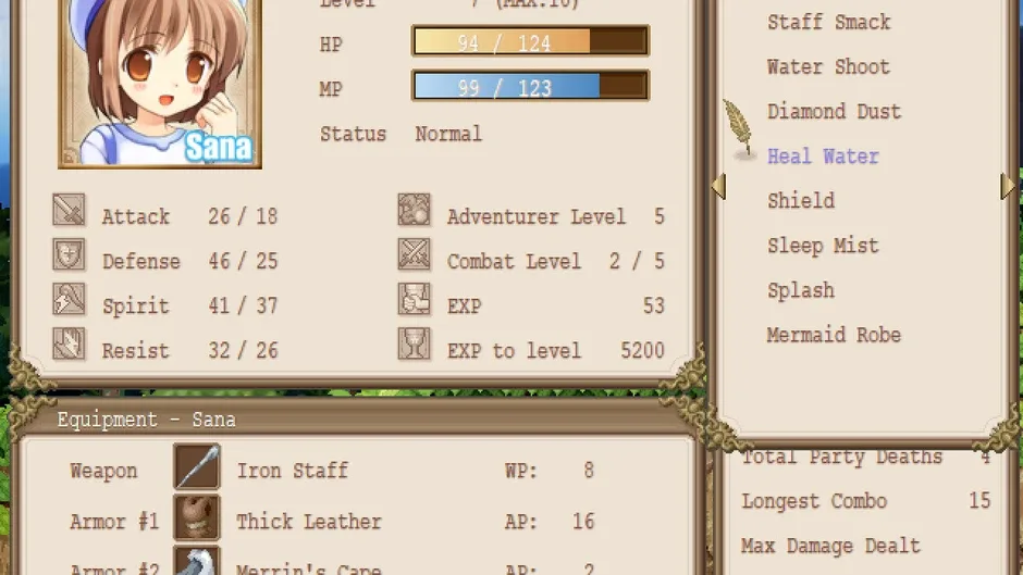 Кадър от Fortune Summoners Special Edition
