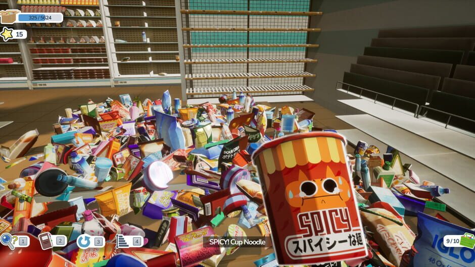 สกรีนช็อตจาก Let's Tidy Up!: Konbini (รูปที่ 2)