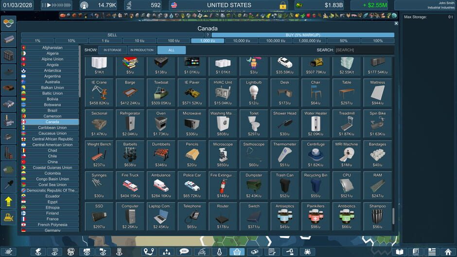 Factory Default: Build, Trade, Repeat screenshot