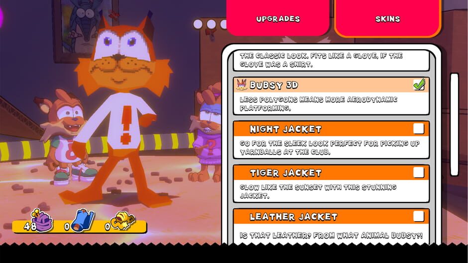 สกรีนช็อตจาก Bubsy 4D + Bubsy in: The Purrfect Collection (รูปที่ 4)