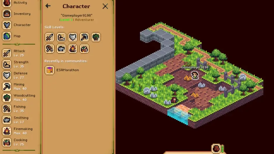 Screenshot de Microscape