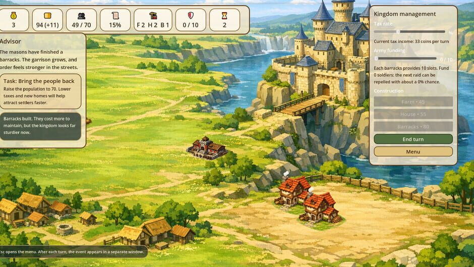 สกรีนช็อตจาก Kingdom Rules (รูปที่ 2)