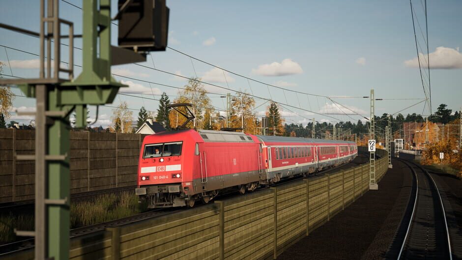 สกรีนช็อตจาก Train Sim World 6: Schnellfahrstrecke Nürnberg - Ingolstadt Route Add-On (รูปที่ 9)