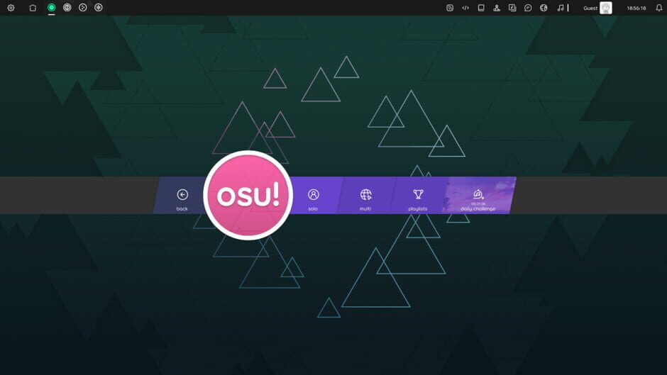 สกรีนช็อตจาก Osu!Lazer (รูปที่ 2)