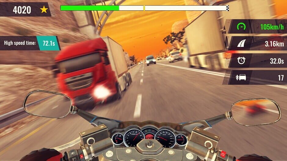 สกรีนช็อตจาก Moto Rush GT: Throne Edition (รูปที่ 4)
