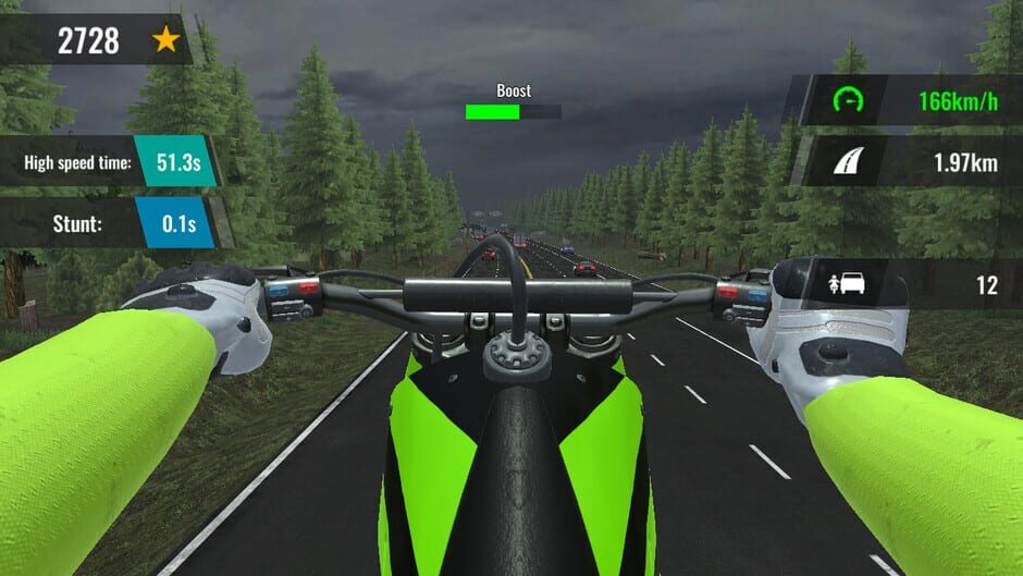 สกรีนช็อตจาก Moto Rush GT: Throne Edition (รูปที่ 5)