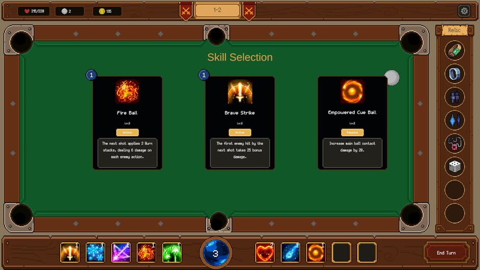 สกรีนช็อตจาก Brave Billiards (รูปที่ 4)