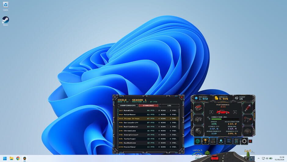 สกรีนช็อตจาก Desk Top Racer (รูปที่ 3)