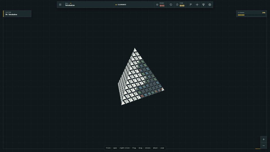สกรีนช็อตจาก Minesweeper 3D (รูปที่ 4)