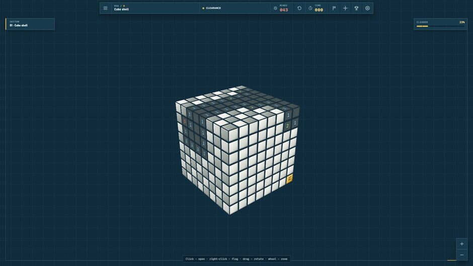 สกรีนช็อตจาก Minesweeper 3D (รูปที่ 5)
