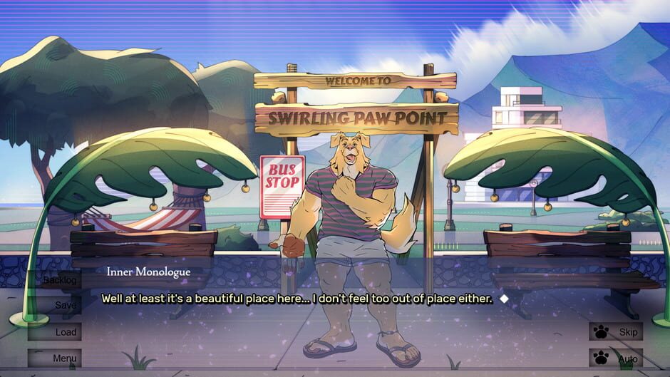 สกรีนช็อตจาก Tinted Sands: Welcome to Swirling Paw Point (รูปที่ 2)