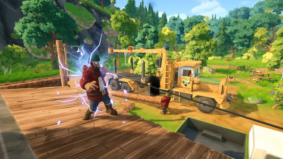 สกรีนช็อตจาก Timber Truck: Chaos Coop (รูปที่ 11)