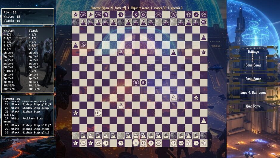 สกรีนช็อตจาก Altus Chess: Archaic Beginnings (รูปที่ 2)