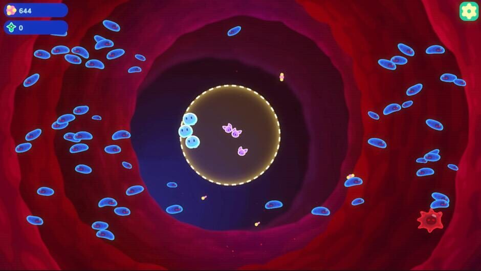 สกรีนช็อตจาก Gummy Invaders (รูปที่ 2)