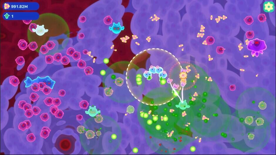 สกรีนช็อตจาก Gummy Invaders (รูปที่ 4)