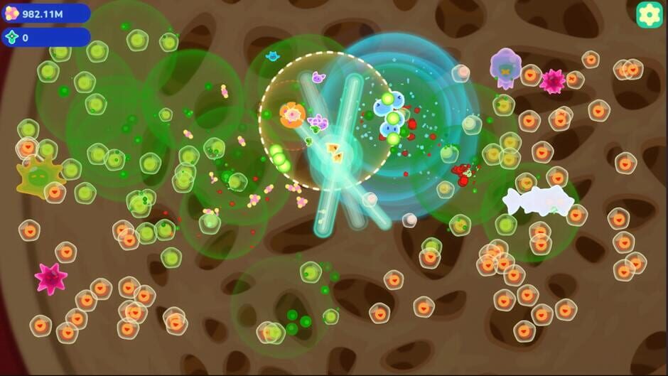 สกรีนช็อตจาก Gummy Invaders (รูปที่ 5)