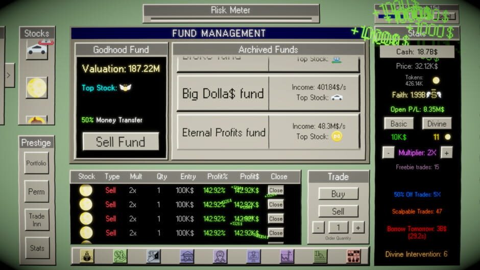 สกรีนช็อตจาก God of Stocks (รูปที่ 7)