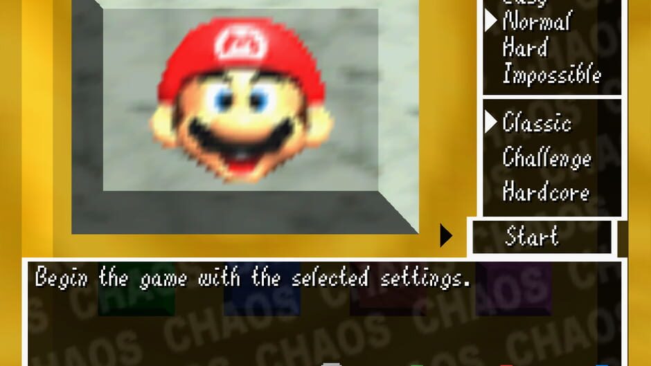 สกรีนช็อตจาก Super Mario 64: Rogue Chaos Edition Version 2.0 (รูปที่ 2)