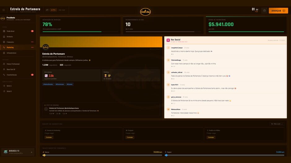 สกรีนช็อตจาก Miranza Futebol Clube (รูปที่ 3)