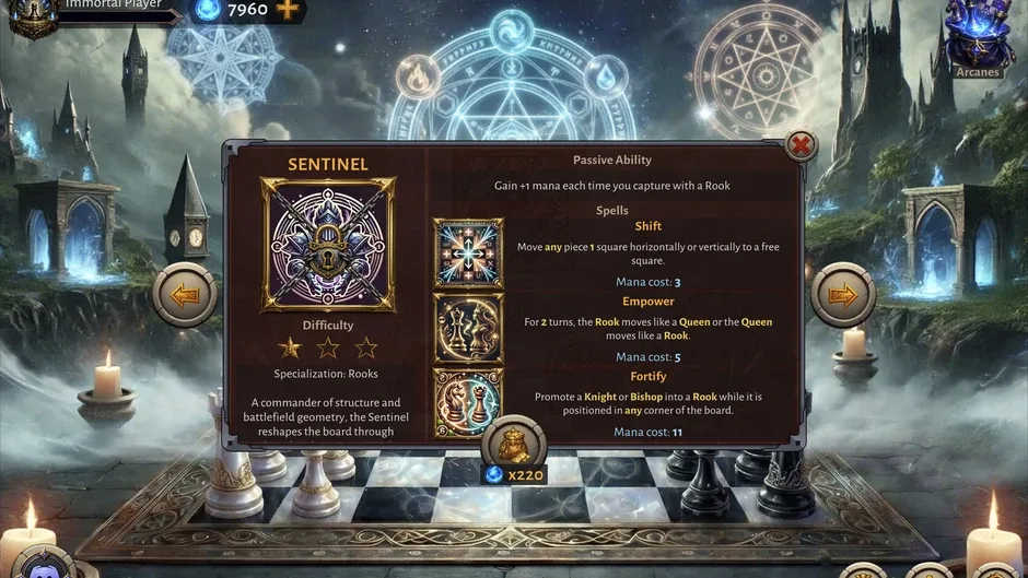 Кадър от Immortal Chess