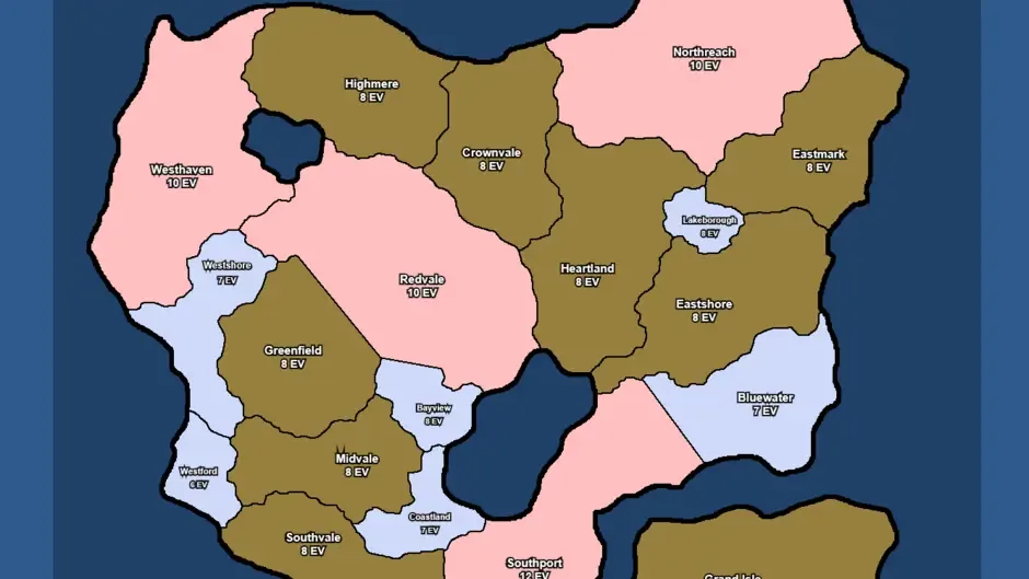 Кадър от Greatlandia Election Simulator