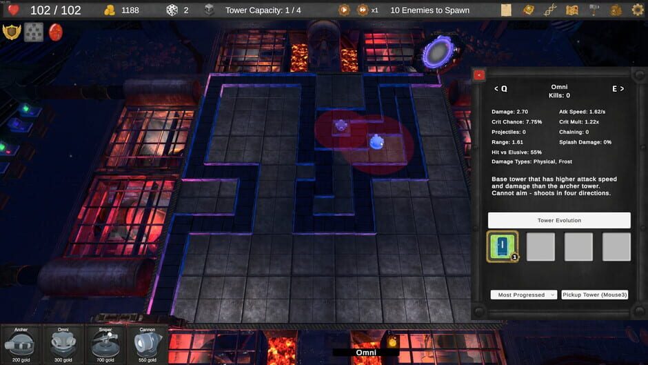 Mecha Tower Defense screenshot 2
