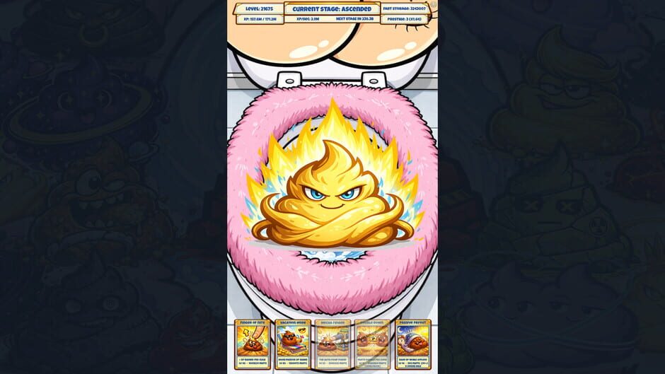 สกรีนช็อตจาก Super Idle Poop Clicker (รูปที่ 4)
