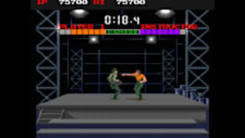 Кадър от Arcade Archives 2: Combat School