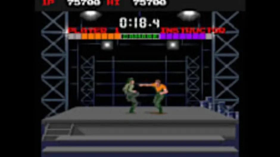 Кадър от Arcade Archives: Combat School