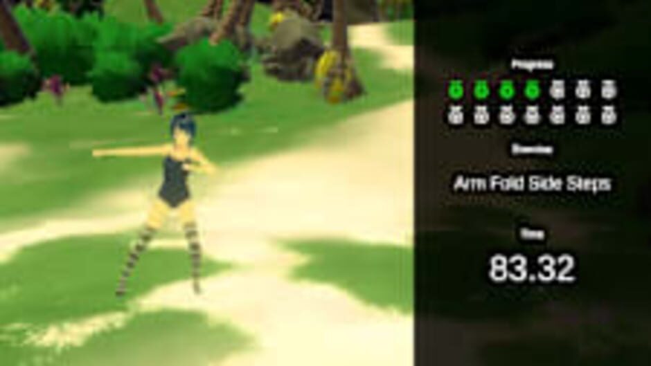 สกรีนช็อตจาก Anime Fitness: Summer Sweat (รูปที่ 3)