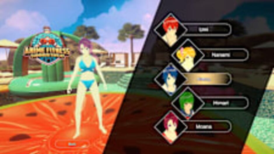 สกรีนช็อตจาก Anime Fitness: Summer Sweat (รูปที่ 4)