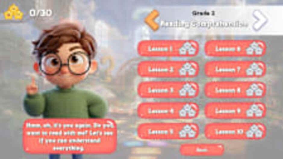 สกรีนช็อตจาก Primary School: English Grade 1 & 2 (รูปที่ 6)