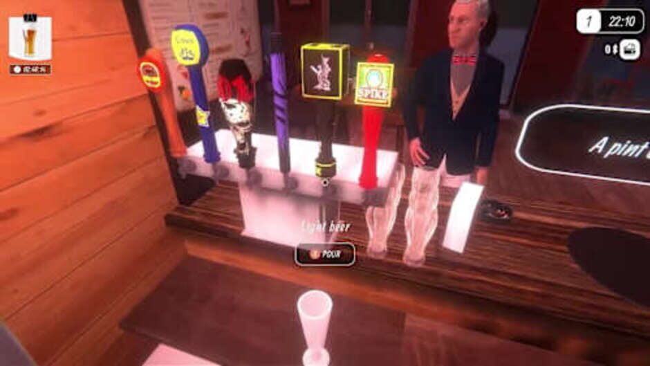 สกรีนช็อตจาก Bartender Simulator & Fast Food Van Simulator 2026 (รูปที่ 3)